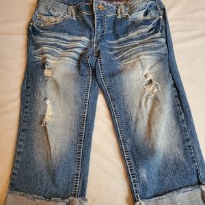 Vintage Amethyst Jean Shorts size 7